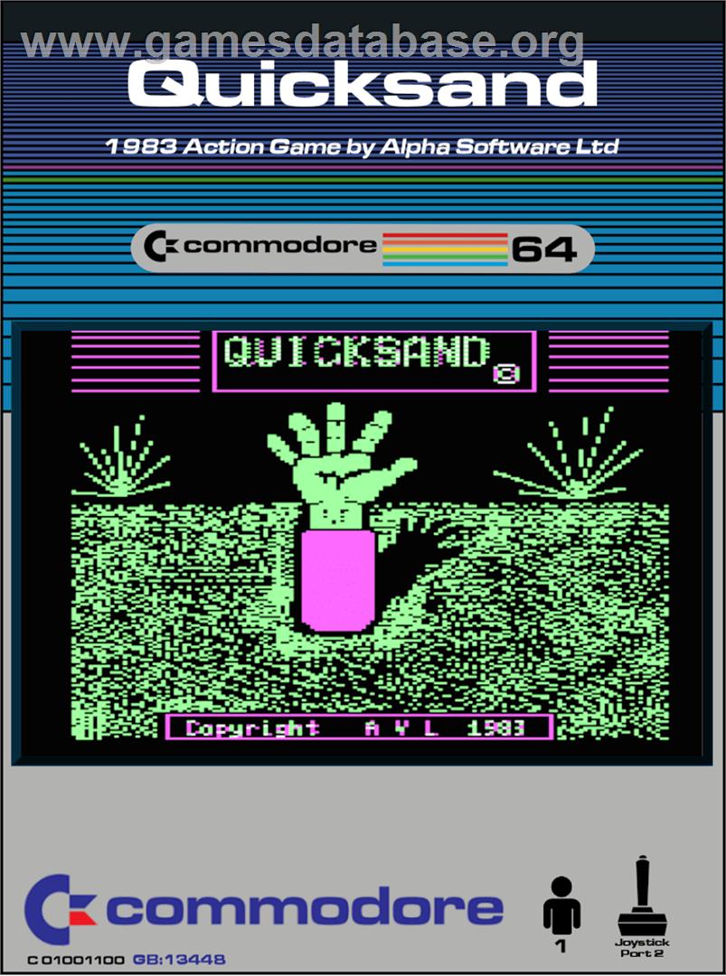 Quicksand - Commodore 64 - Artwork - Box
