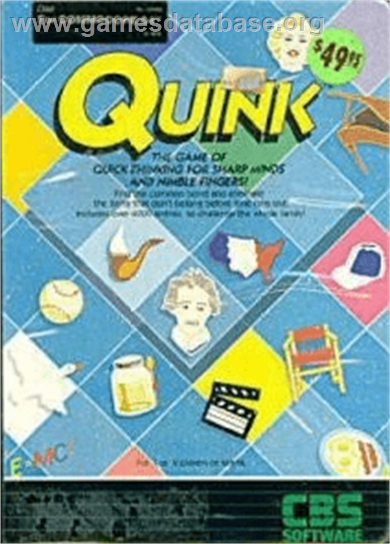 Quink - Commodore 64 - Artwork - Box