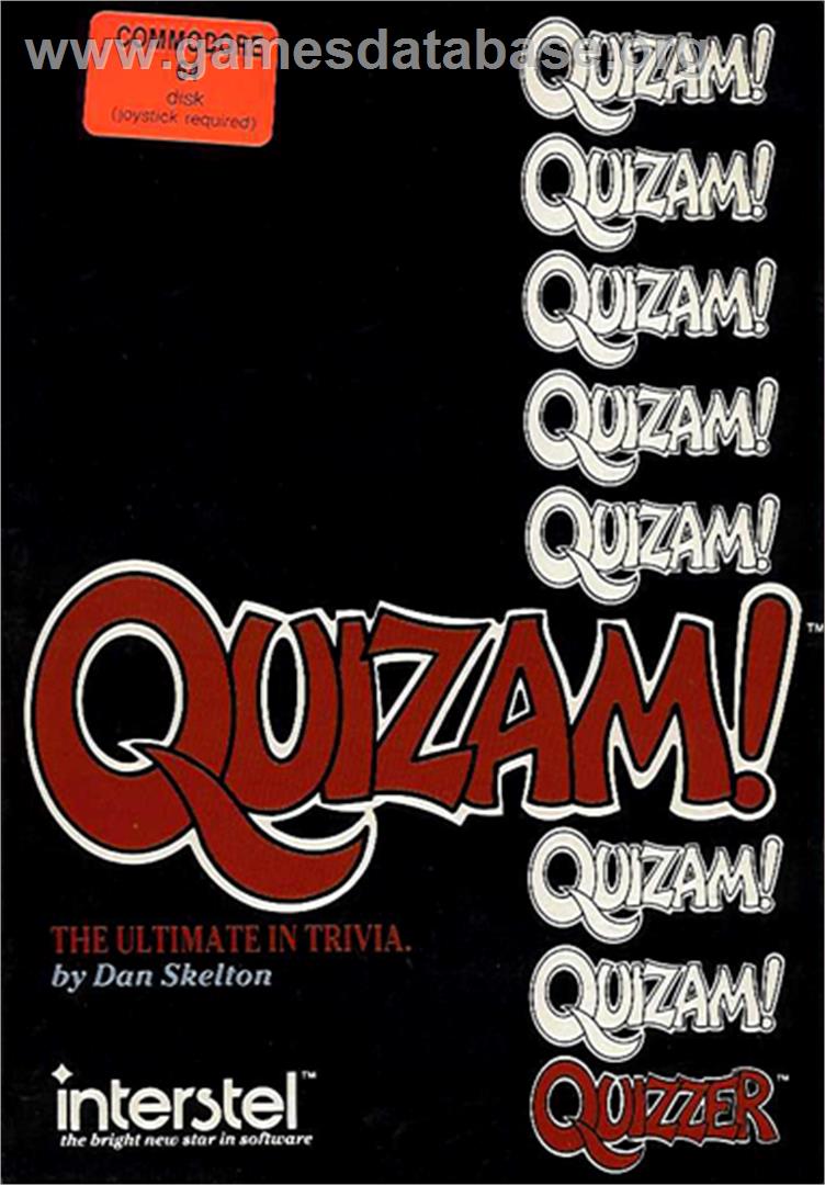 Quizam! - Commodore 64 - Artwork - Box