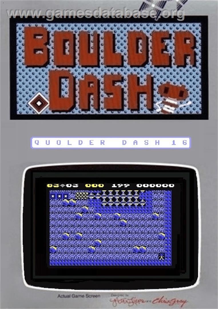 Quolder Dash 16 - Commodore 64 - Artwork - Box
