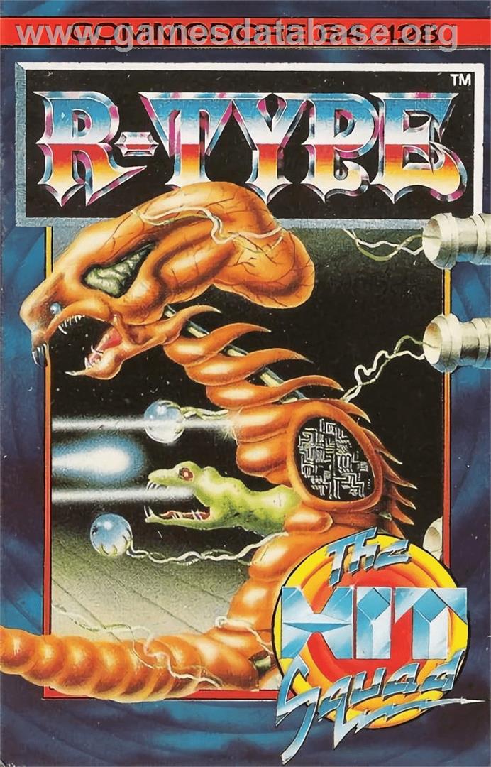 R-type - Commodore 64 - Artwork - Box
