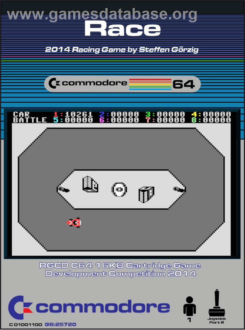 Race - Commodore 64 - Artwork - Box