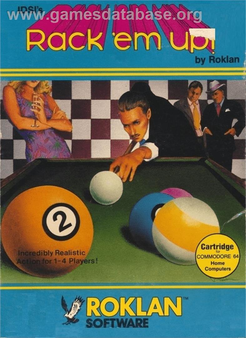 Rack 'em Up! - Commodore 64 - Artwork - Box