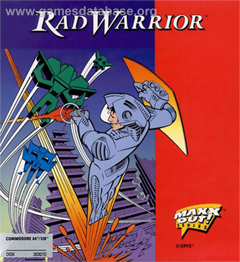 Rad Warrior - Commodore 64 - Artwork - Box