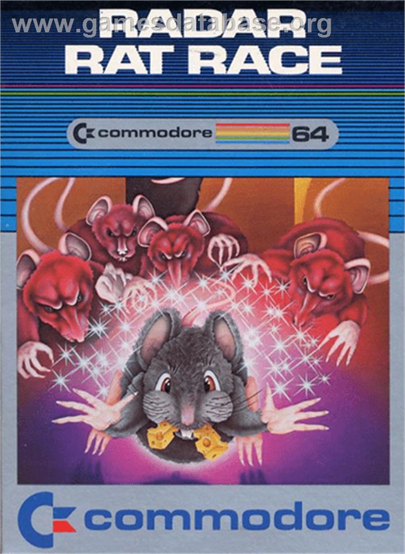 Radar Rat Race - Commodore 64 - Artwork - Box