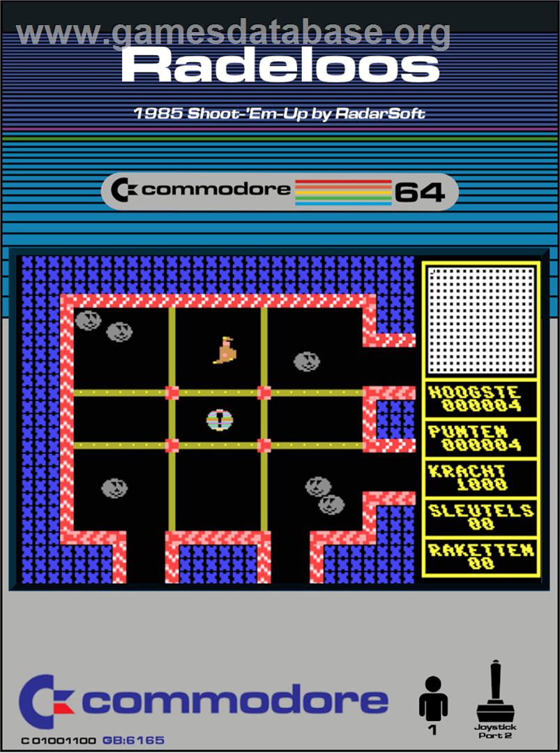 Radeloos - Commodore 64 - Artwork - Box