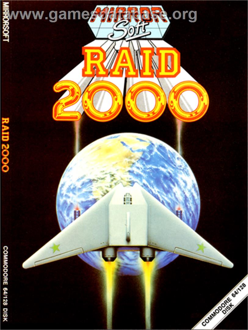 Raid 2000 - Commodore 64 - Artwork - Box