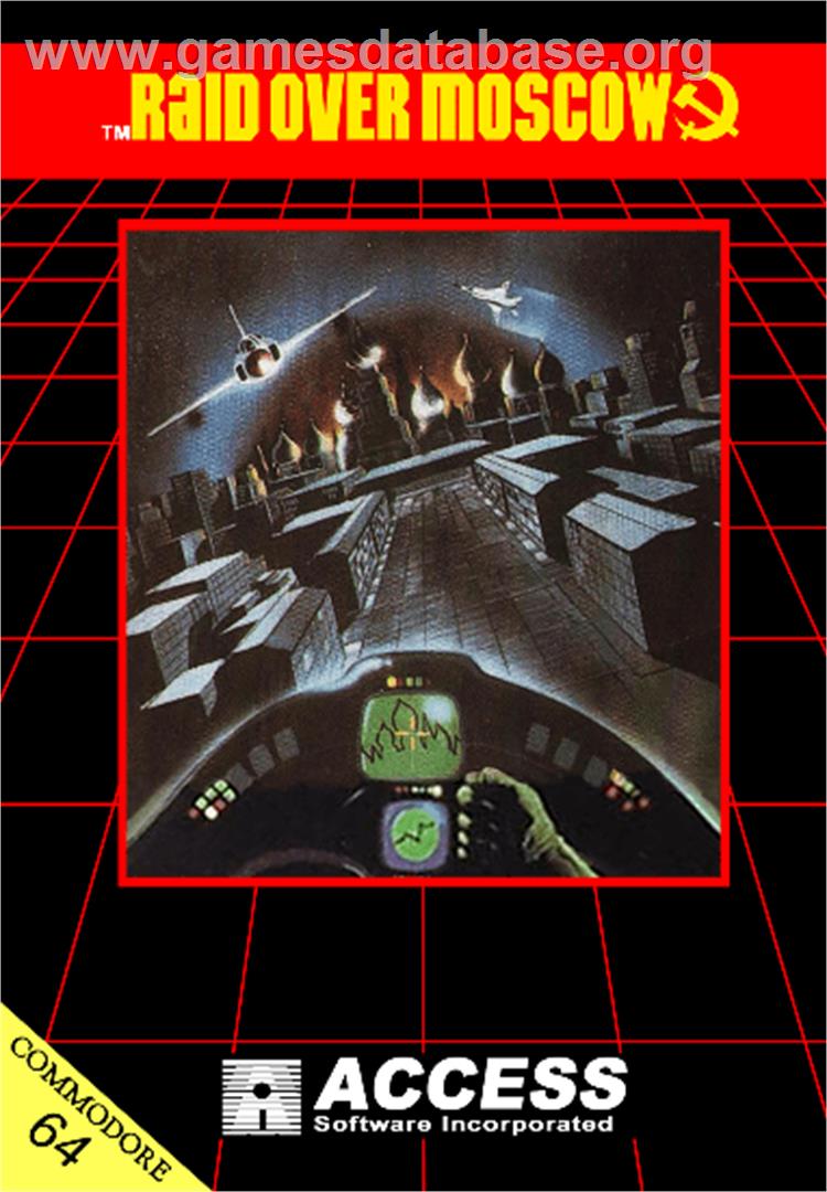 Raid Over Moscow - Commodore 64 - Artwork - Box