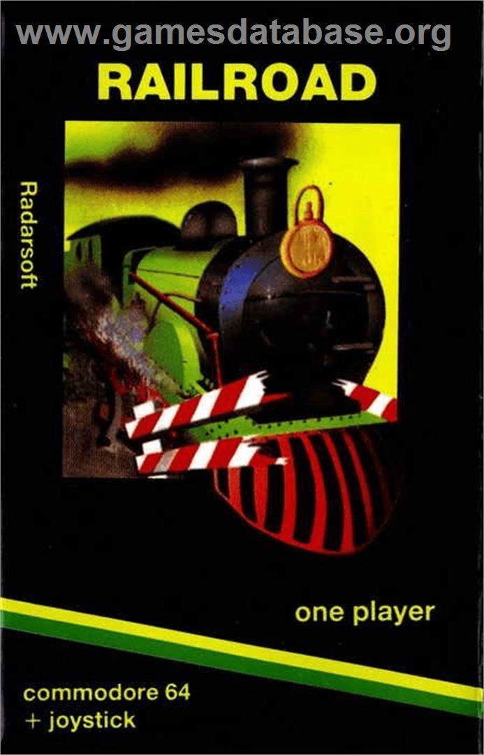 Railroad - Commodore 64 - Artwork - Box