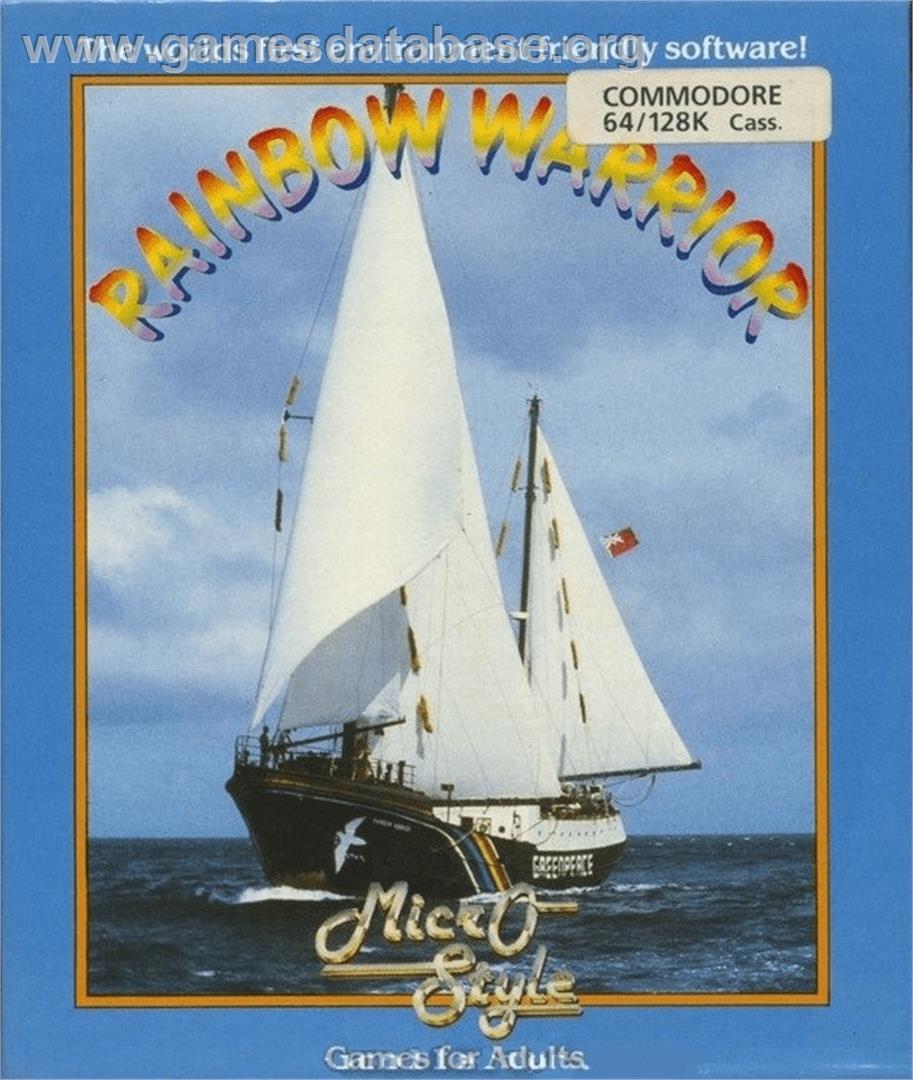 Rainbow Warrior - Commodore 64 - Artwork - Box
