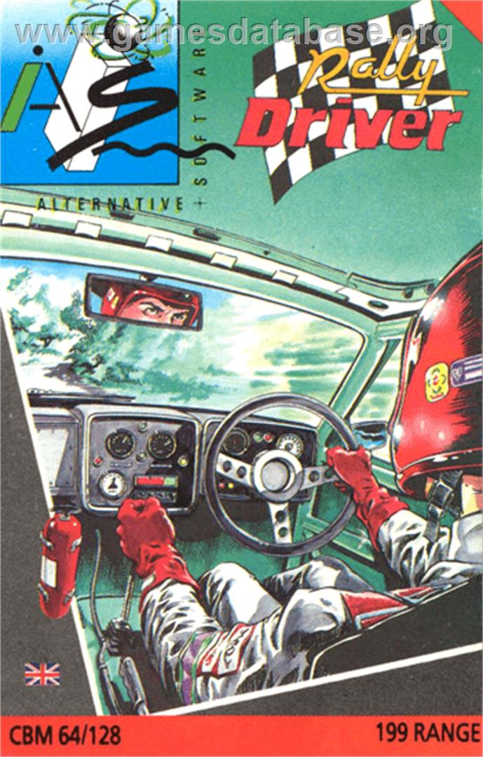 Rally Driver - Commodore 64 - Artwork - Box