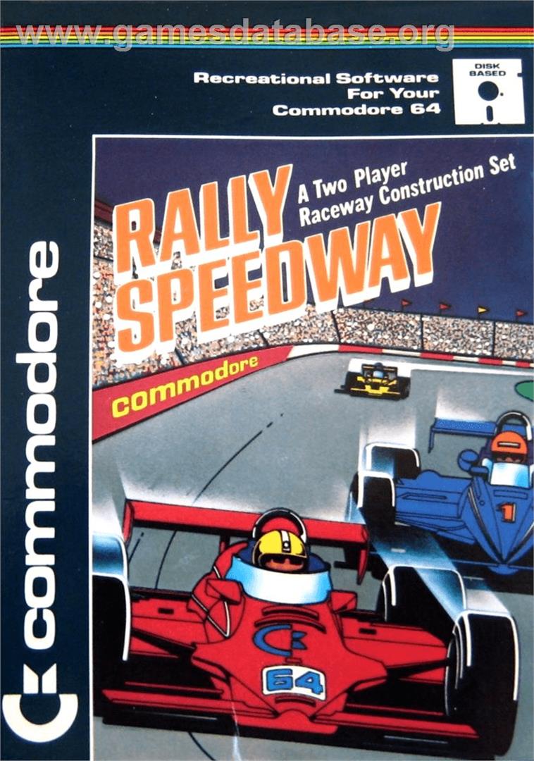 Rally Speedway - Commodore 64 - Artwork - Box