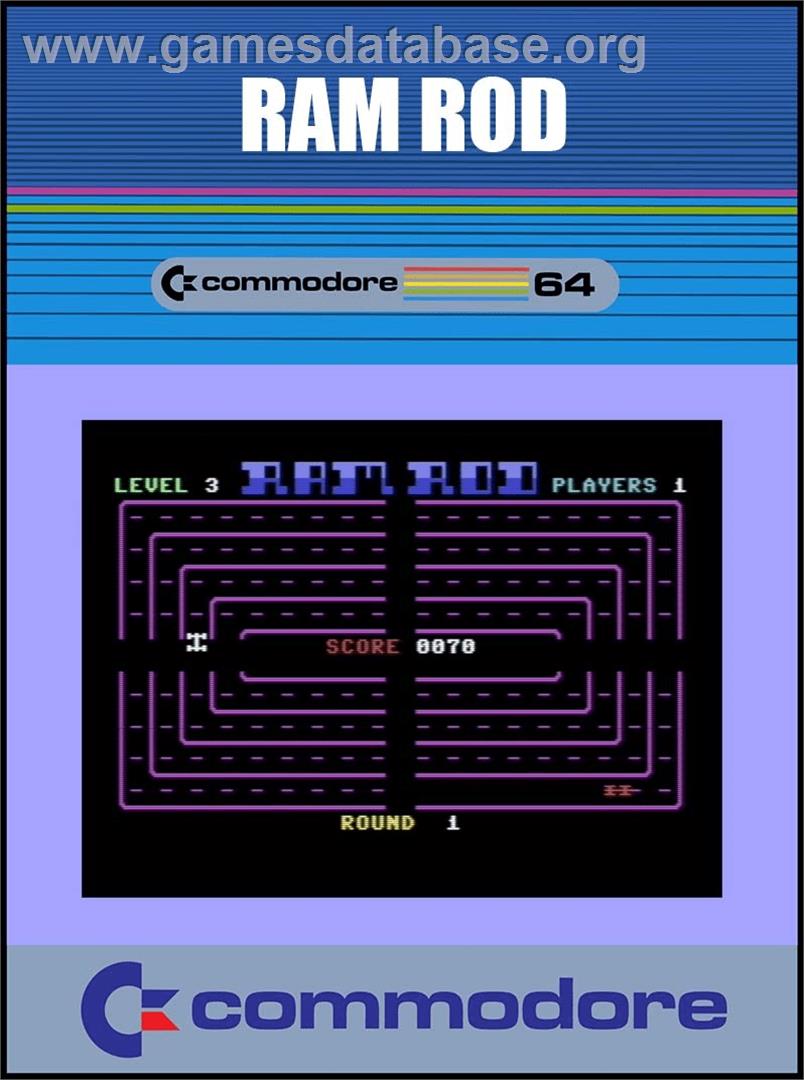 Ram Rod - Commodore 64 - Artwork - Box