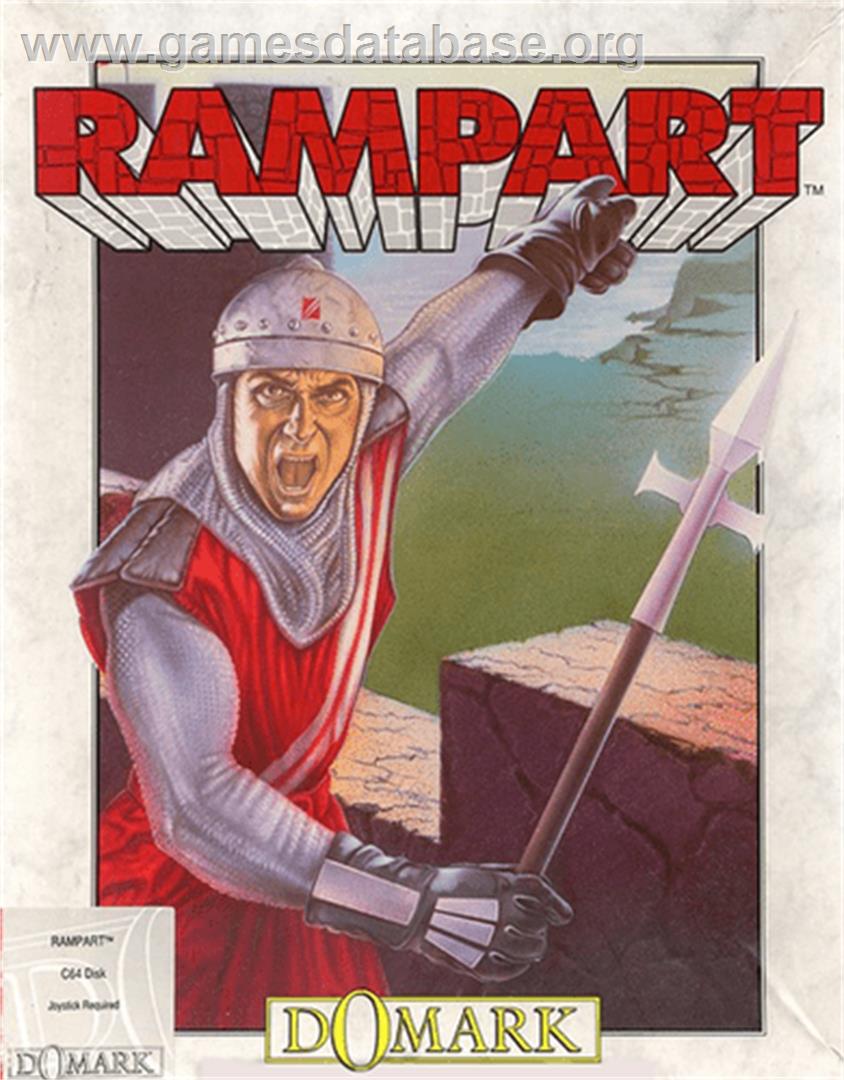 Rampart - Commodore 64 - Artwork - Box