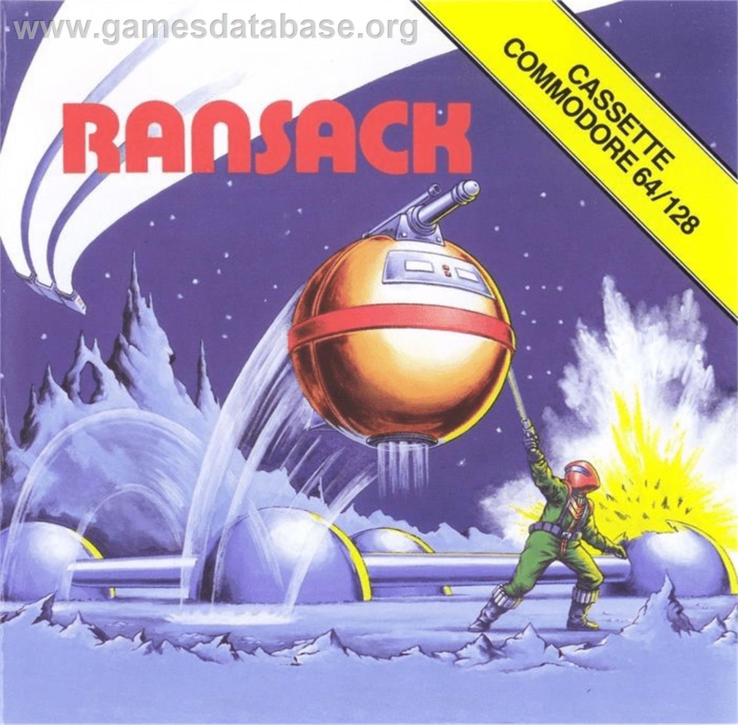 Ransack - Commodore 64 - Artwork - Box