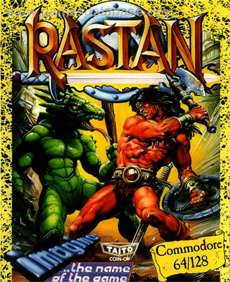 Rastan - Commodore 64 - Artwork - Box