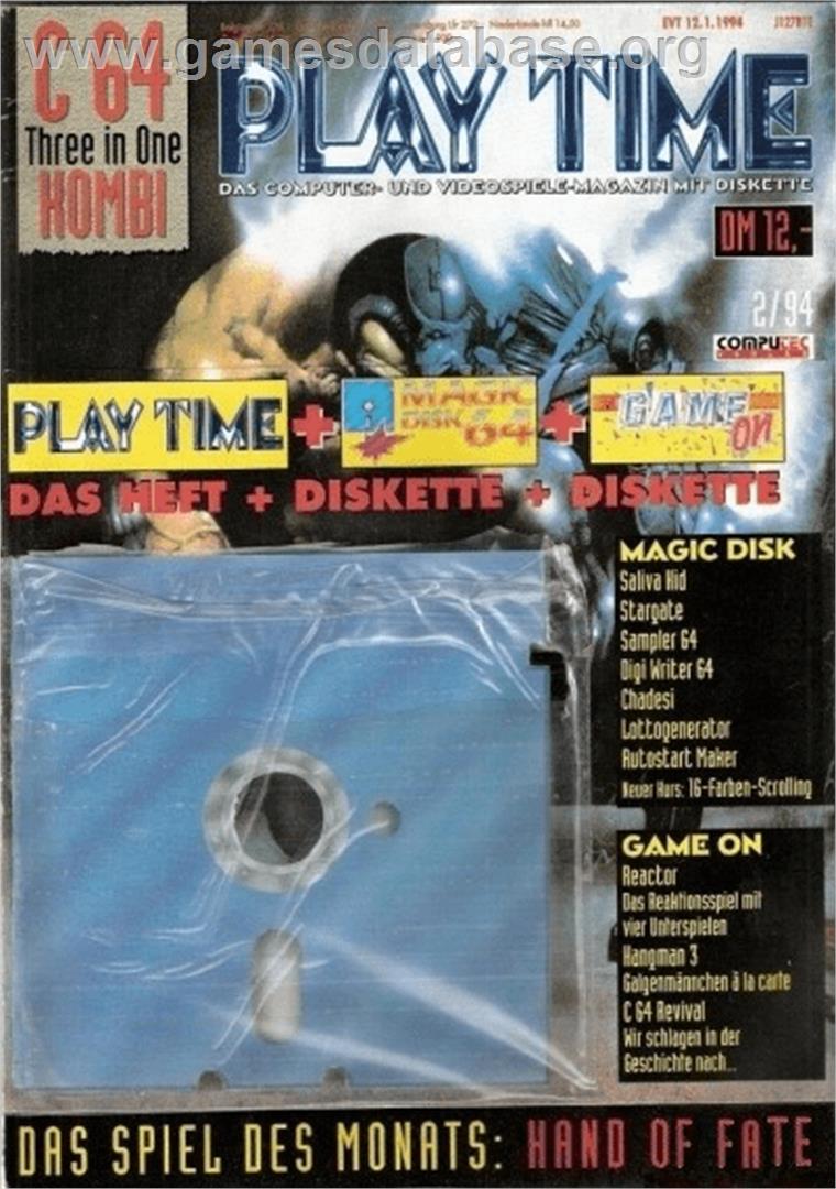 Reactor (64'er) - Commodore 64 - Artwork - Box