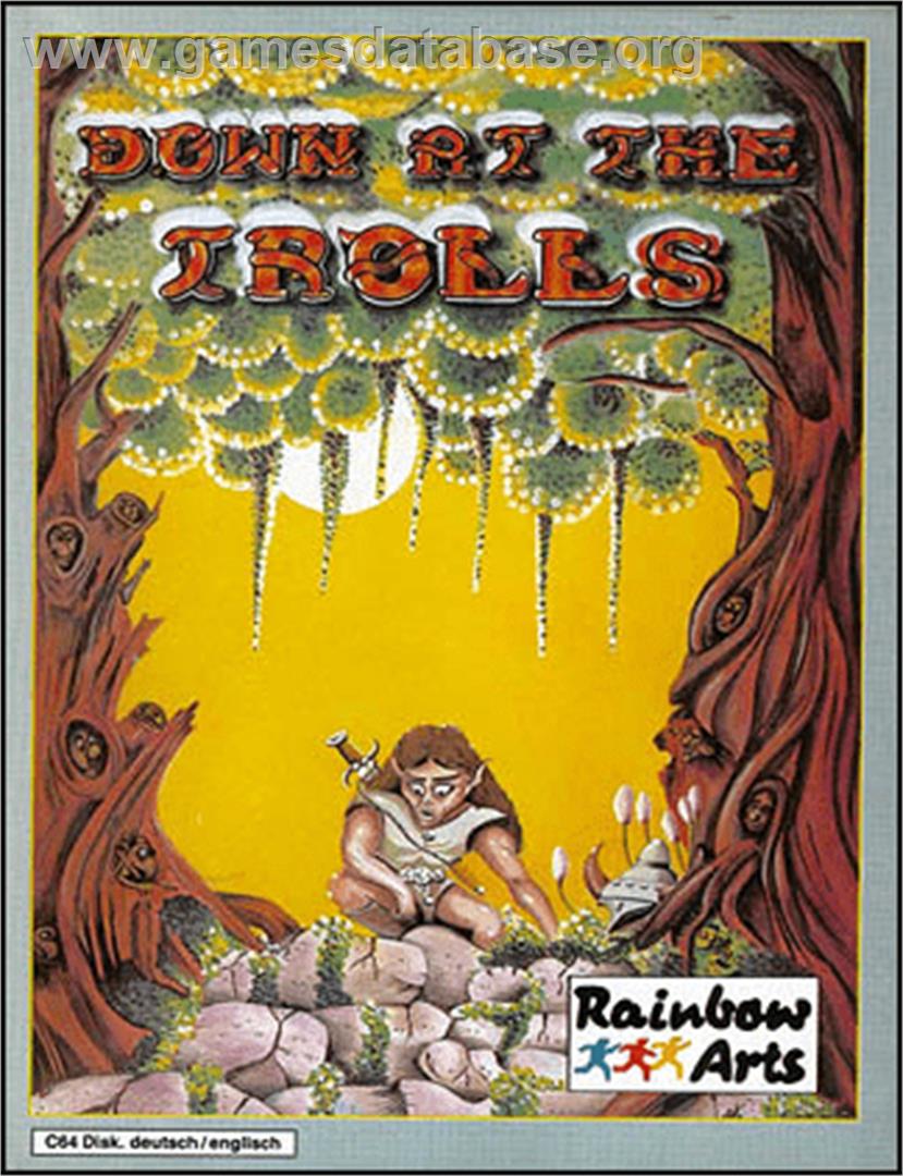 Realm of the Trolls - Commodore 64 - Artwork - Box