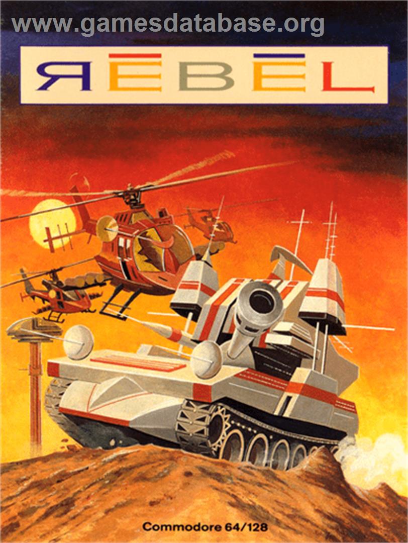 Rebel - Commodore 64 - Artwork - Box