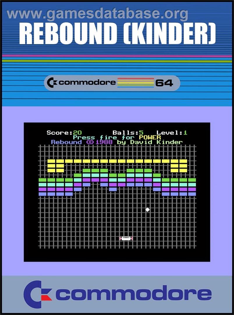 Rebound (Commodore Computing) - Commodore 64 - Artwork - Box