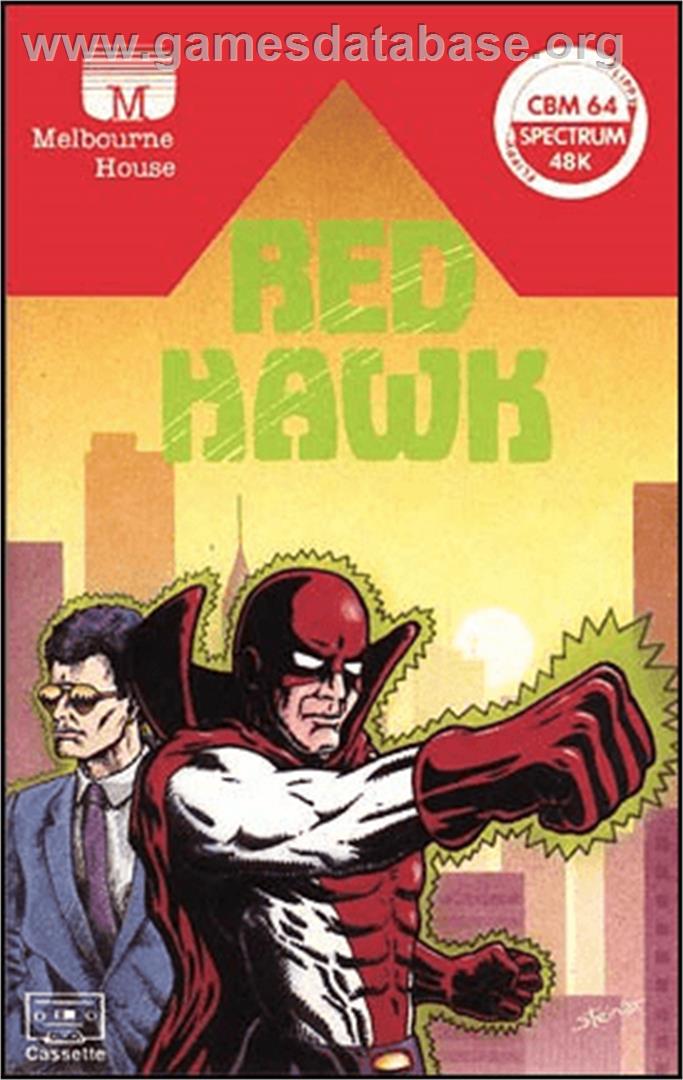 Redhawk - Commodore 64 - Artwork - Box