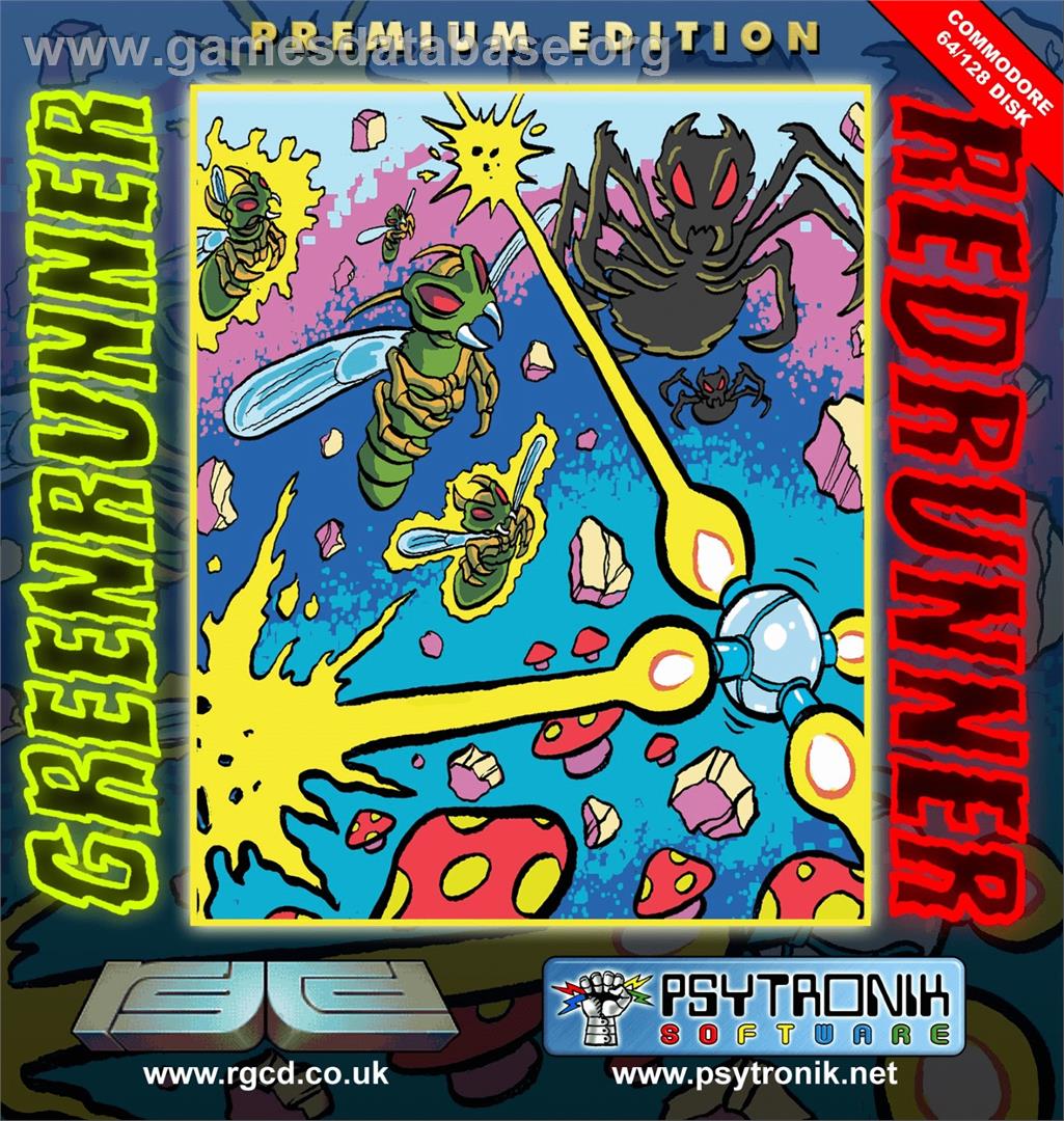 Redrunner - Commodore 64 - Artwork - Box