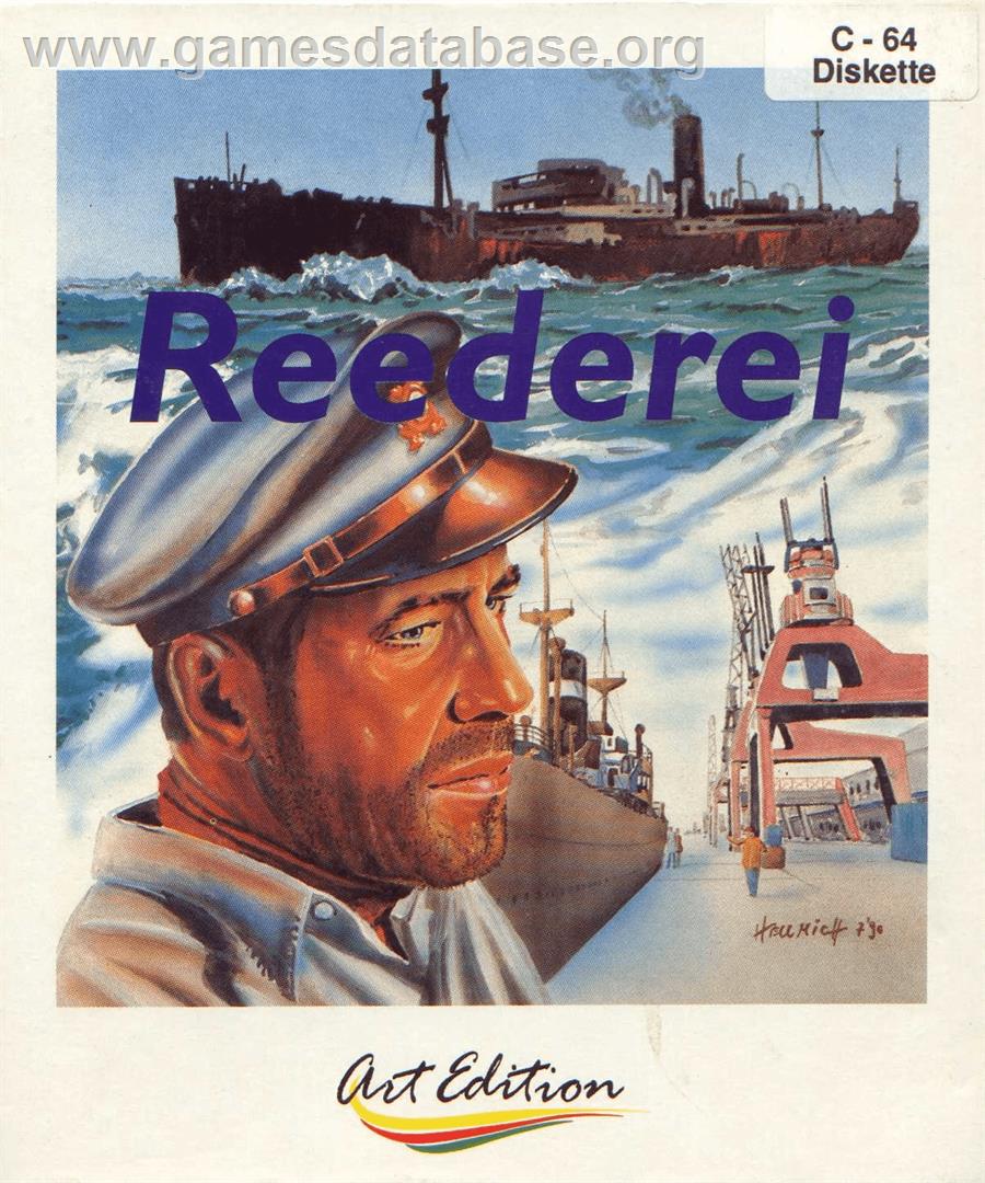 Reederei - Commodore 64 - Artwork - Box