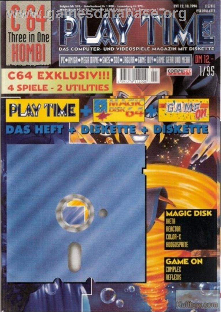 Reflexis - Commodore 64 - Artwork - Box