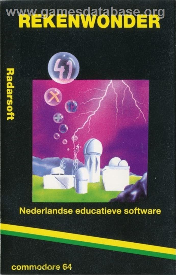 Rekenwonder - Commodore 64 - Artwork - Box