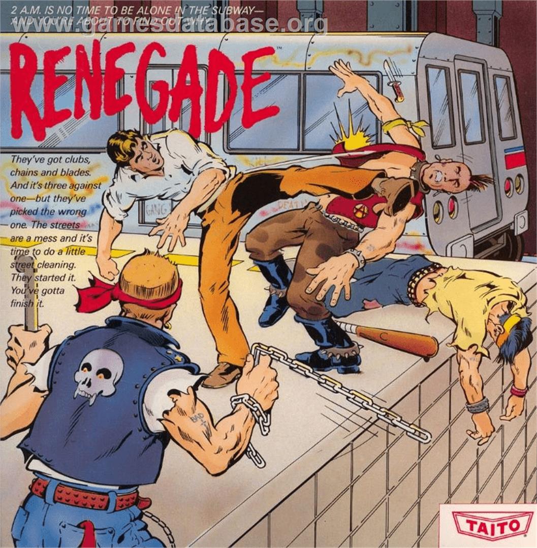 Renegade - Commodore 64 - Artwork - Box