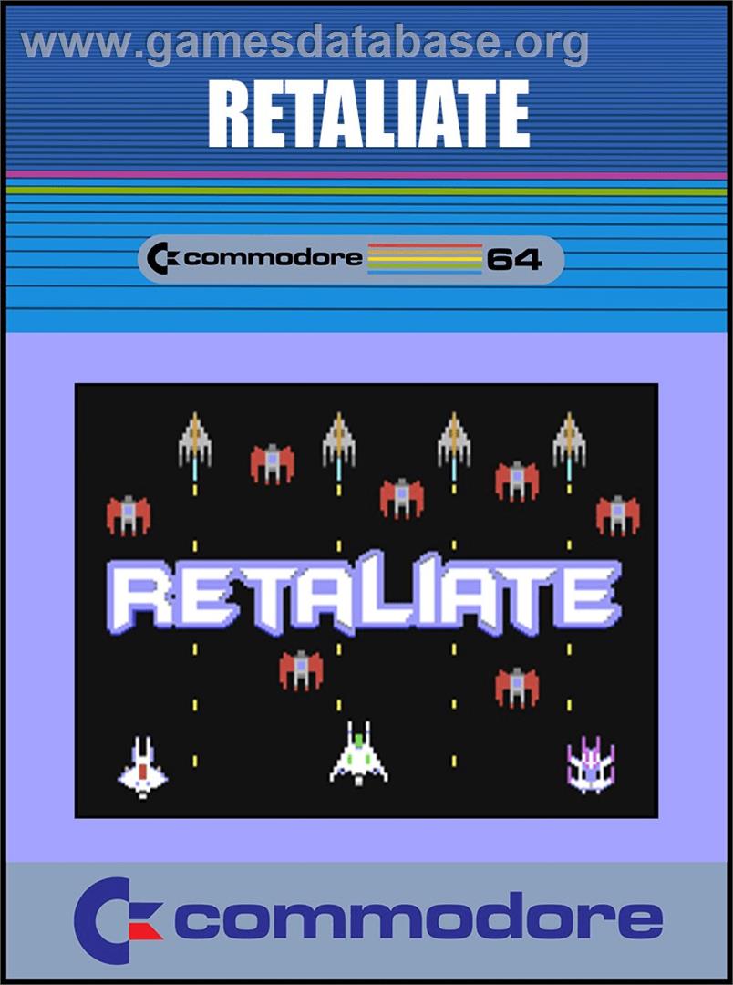 Retaliate - Commodore 64 - Artwork - Box