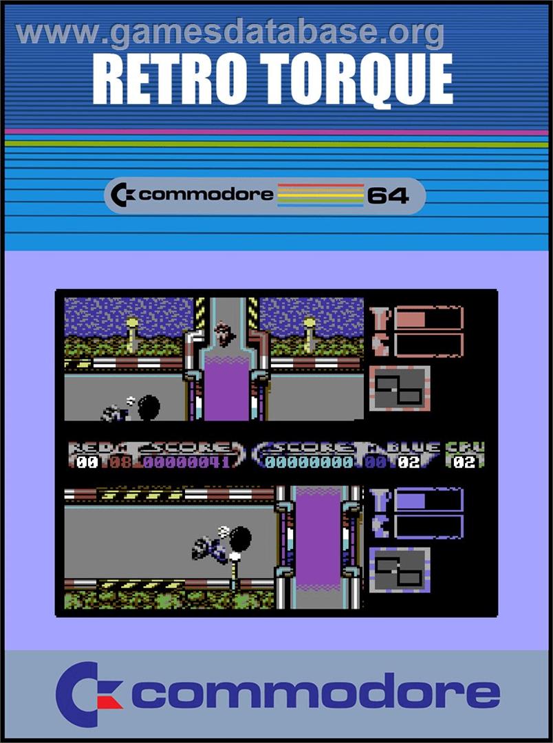 Retro Torque - Commodore 64 - Artwork - Box