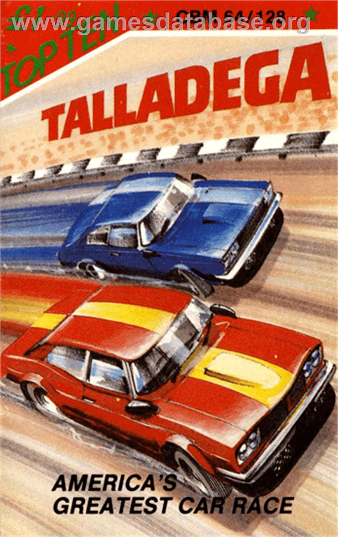 Richard Petty's Talladega - Commodore 64 - Artwork - Box