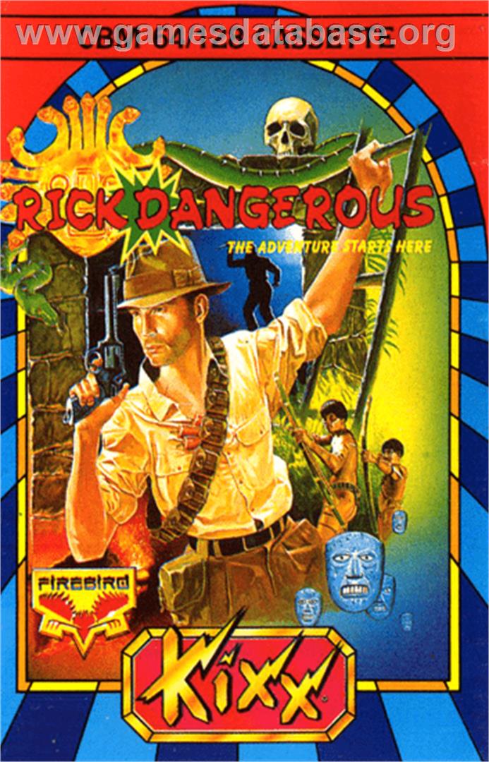 Rick Dangerous - Commodore 64 - Artwork - Box