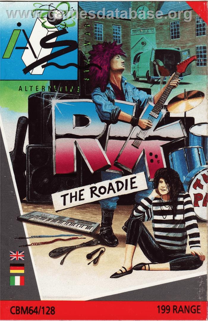 Rik The Roadie - Commodore 64 - Artwork - Box