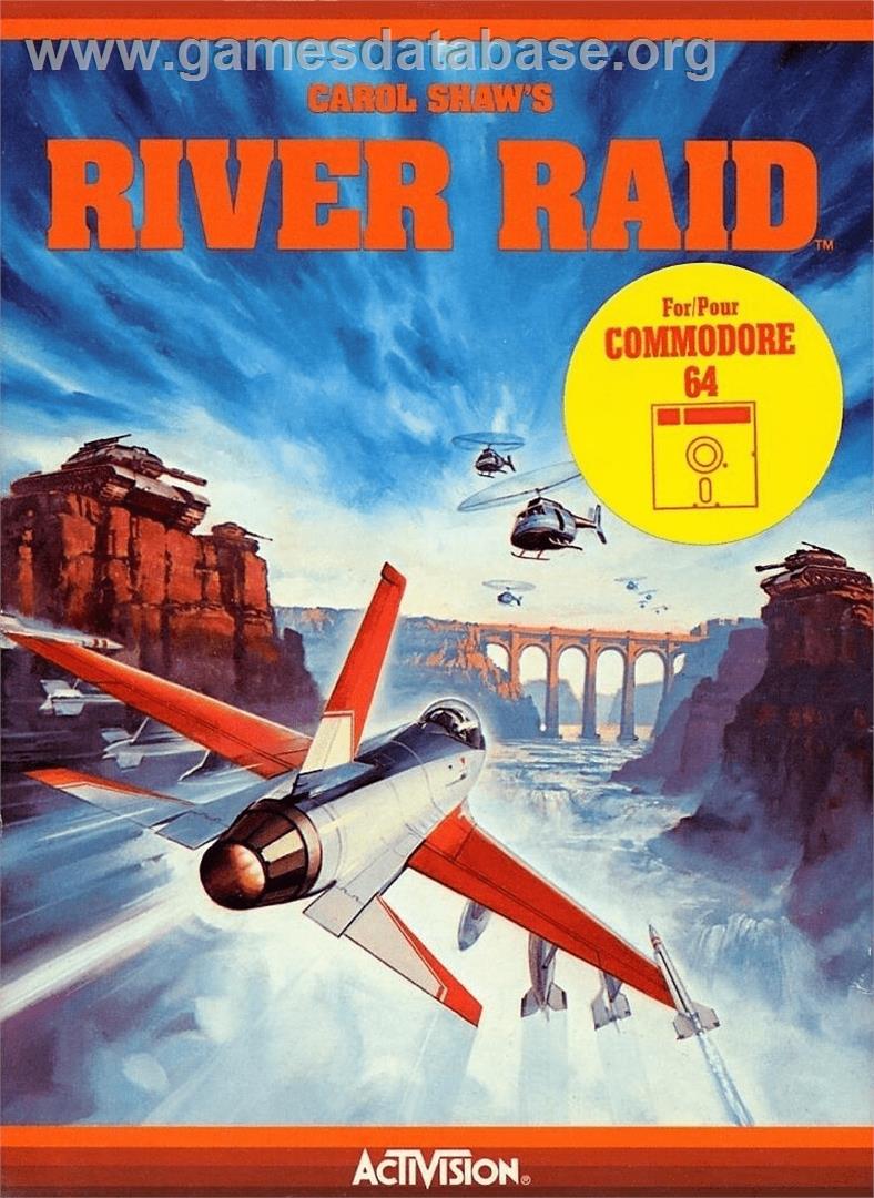 River Raid - Commodore 64 - Artwork - Box
