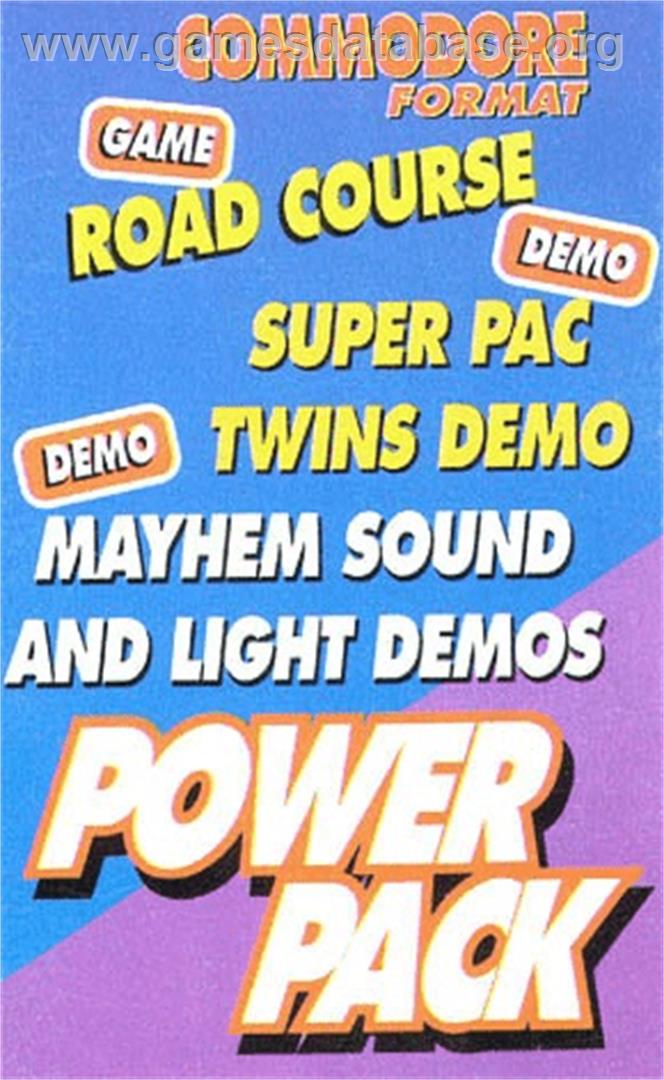 Road Course - Commodore 64 - Artwork - Box