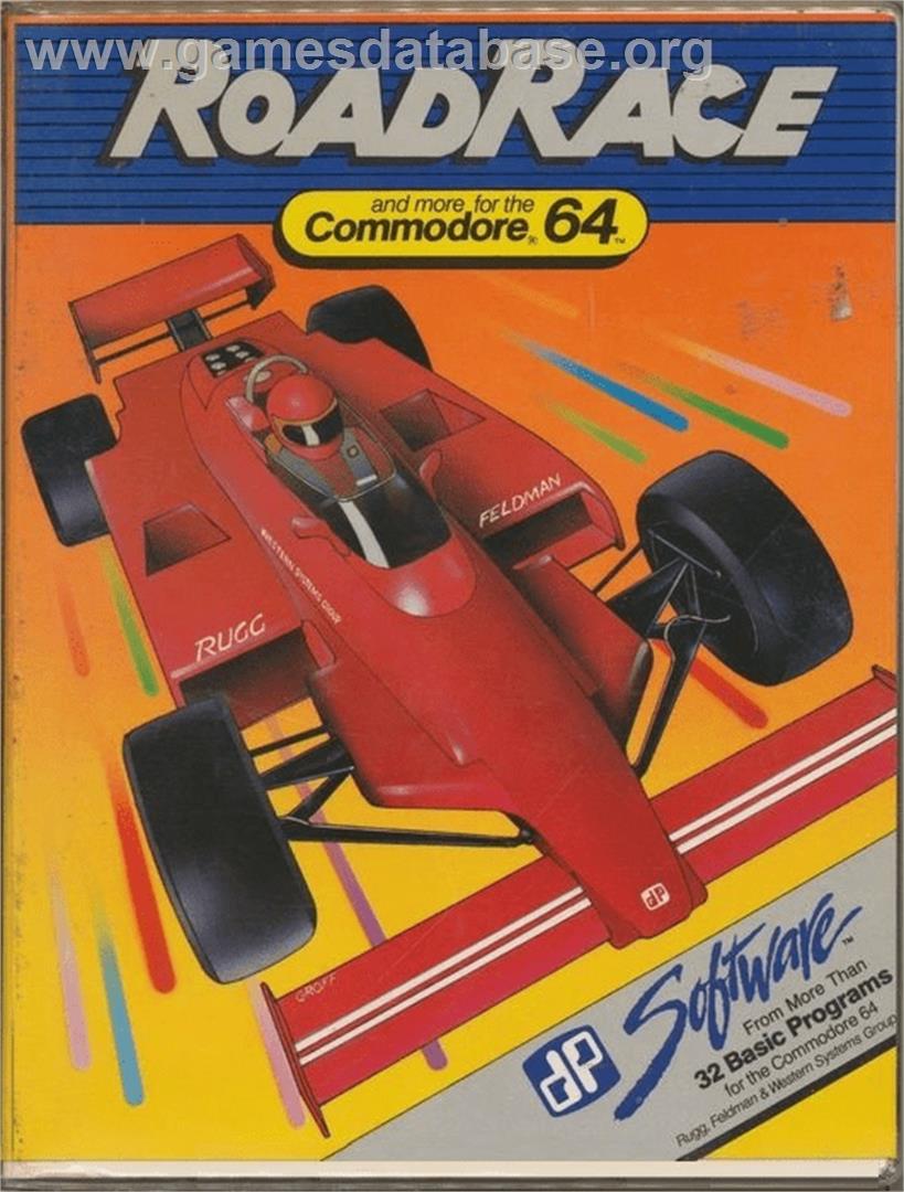 Road Race (RUN) - Commodore 64 - Artwork - Box
