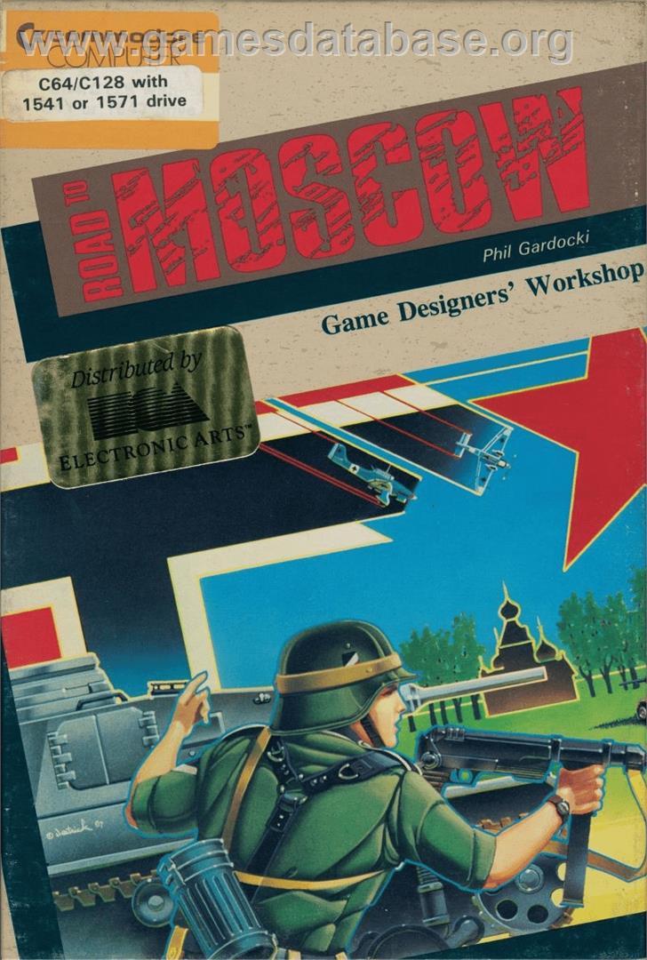 Road To Moscow - Commodore 64 - Artwork - Box