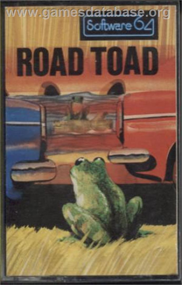 Roadtoad - Commodore 64 - Artwork - Box