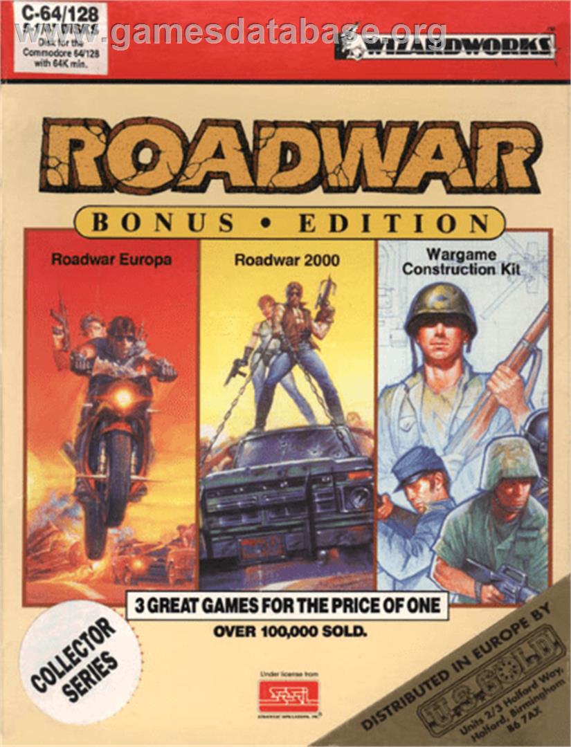 Roadwar 2000 - Commodore 64 - Artwork - Box