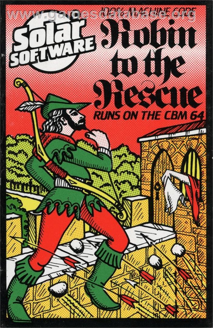 Robin To The Rescue - Commodore 64 - Artwork - Box