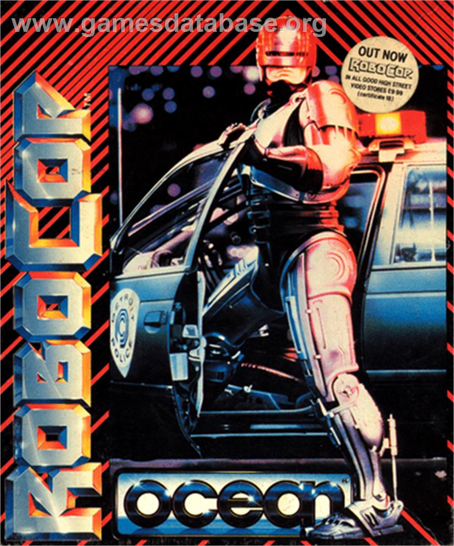 RoboCop - Commodore 64 - Artwork - Box