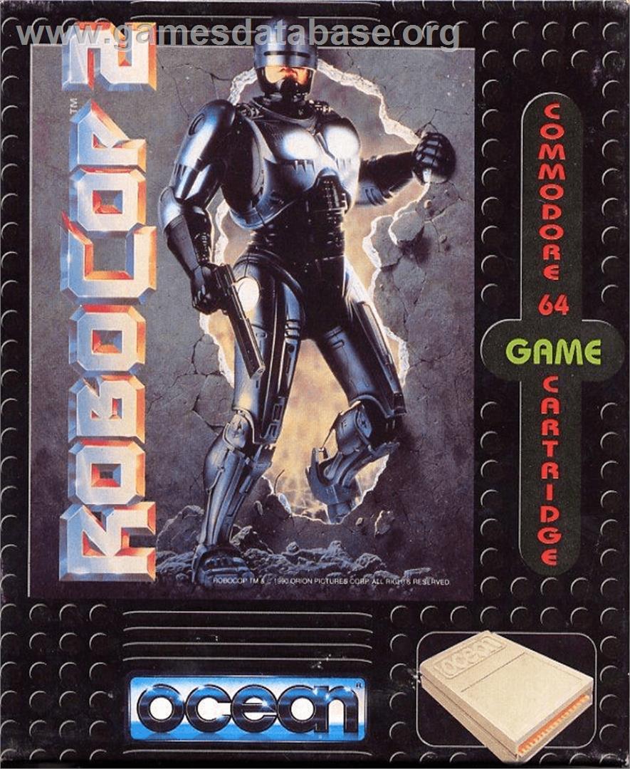 Robocop 2 - Commodore 64 - Artwork - Box