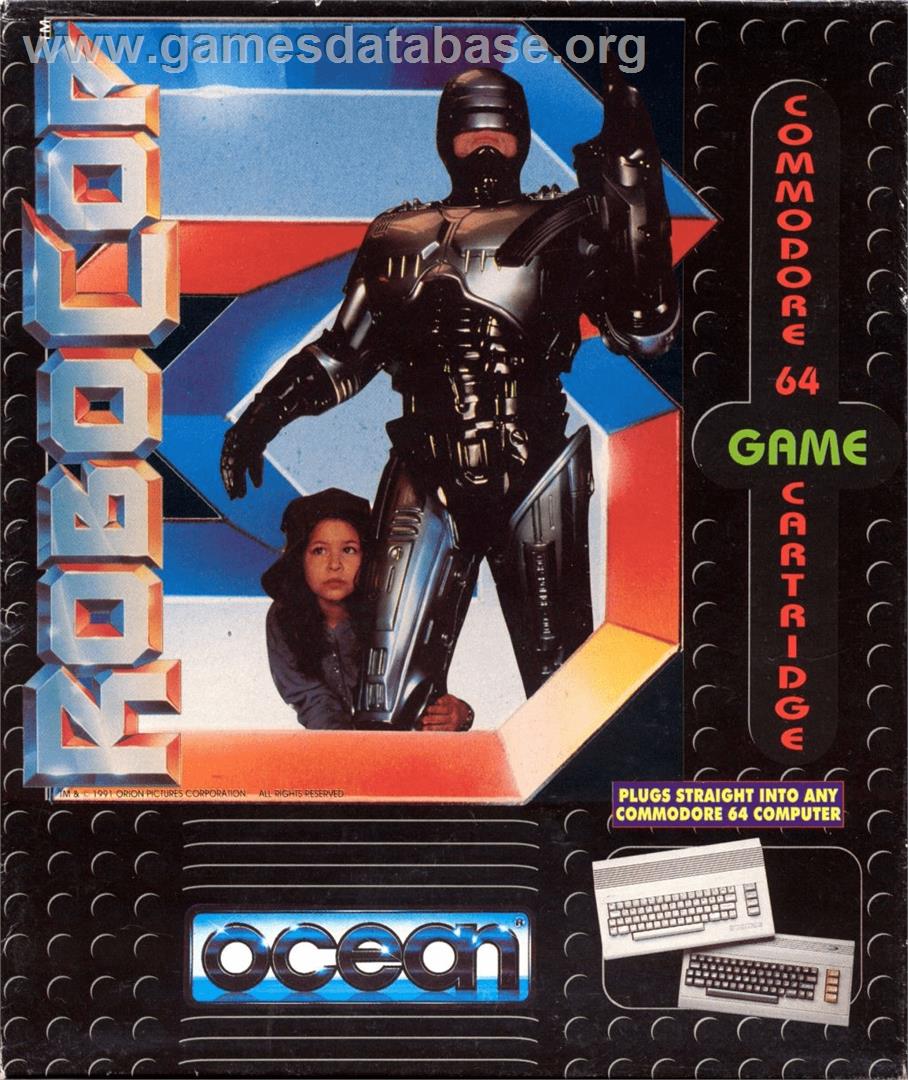 Robocop 3 - Commodore 64 - Artwork - Box