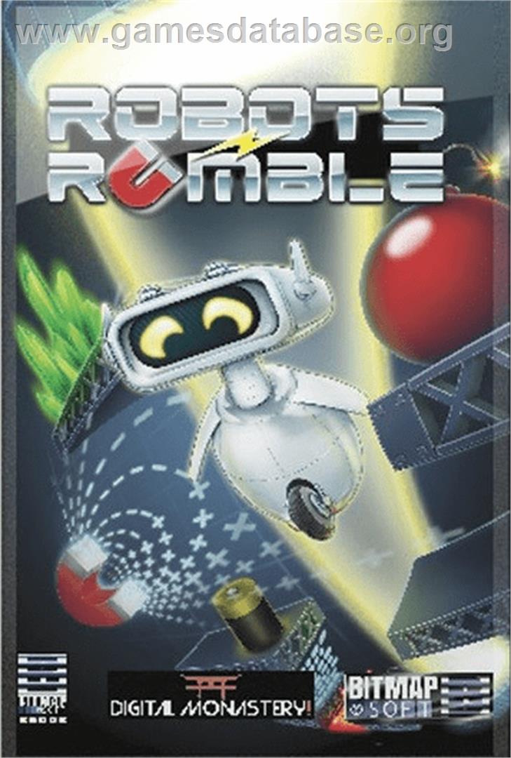 Robots Rumble - Commodore 64 - Artwork - Box
