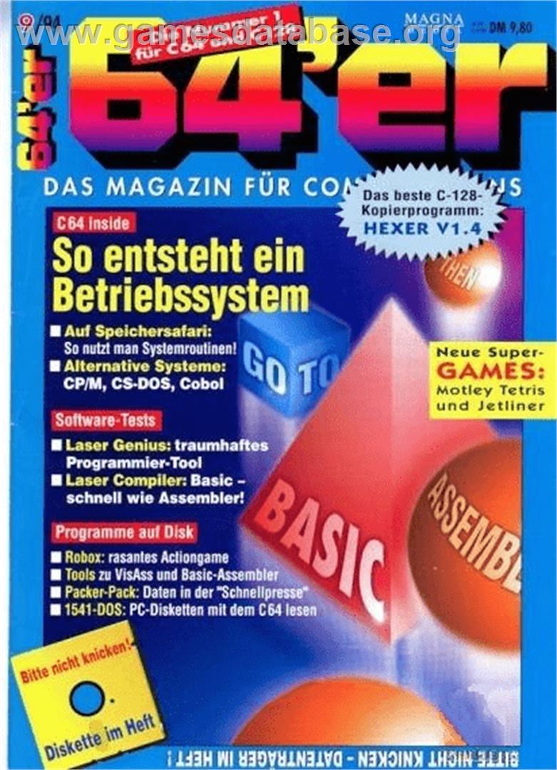 Robox (Magna Media) - Commodore 64 - Artwork - Box