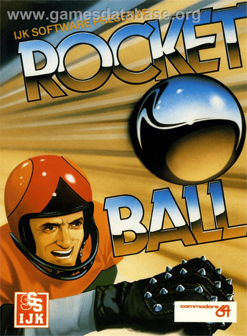 Rocket Ball - Commodore 64 - Artwork - Box