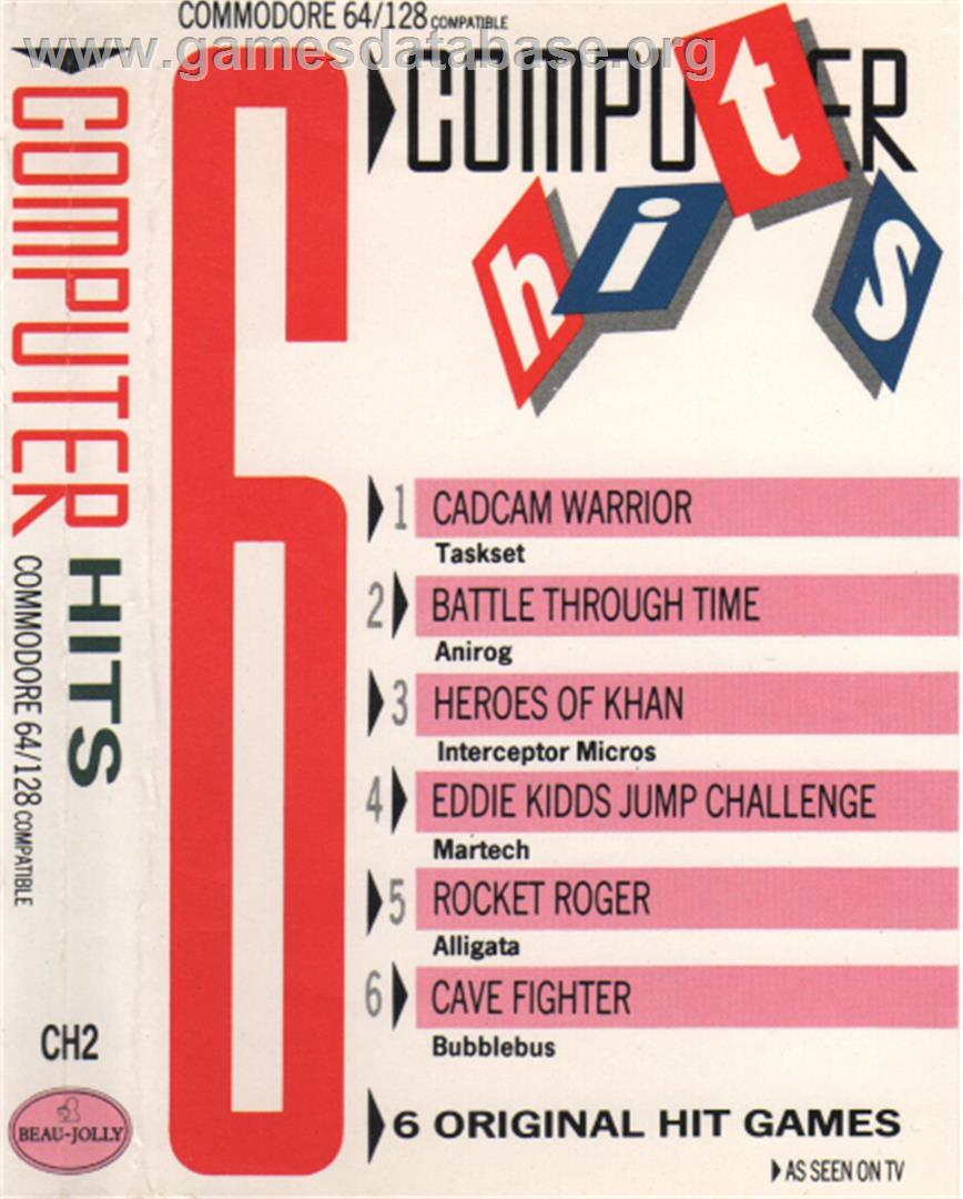Rocket Roger - Commodore 64 - Artwork - Box