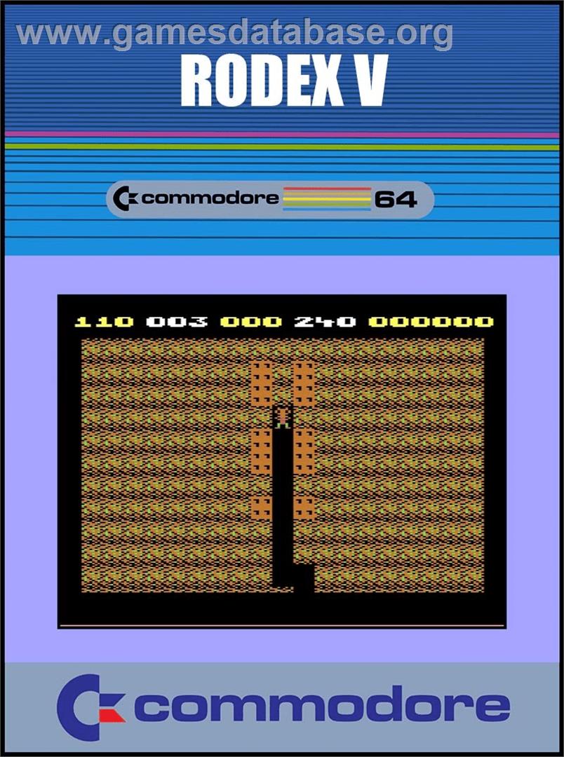 Rodex 5 - Commodore 64 - Artwork - Box